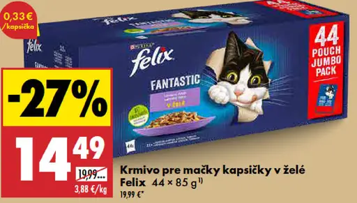 Felix Fantastic kapsičky pre mačky