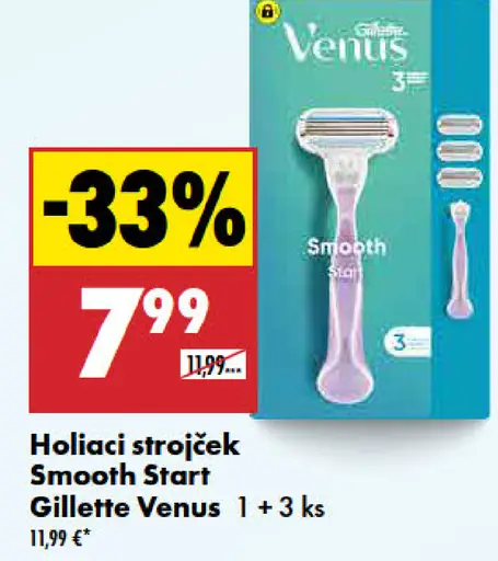 Holiaci strojček Smooth Start Venus