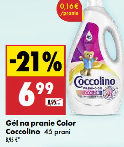 Gél na pranie Color Coccolino