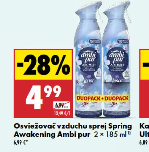 Ambi Pur Spring Awakening Sprejový Osviežovač Vzduchu