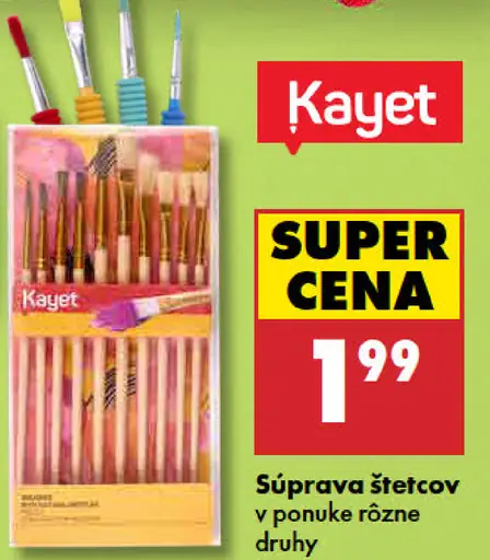 Kayet Súprava štetcov