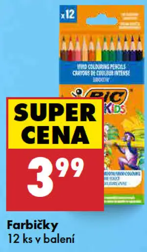 BIC Kids farbičky