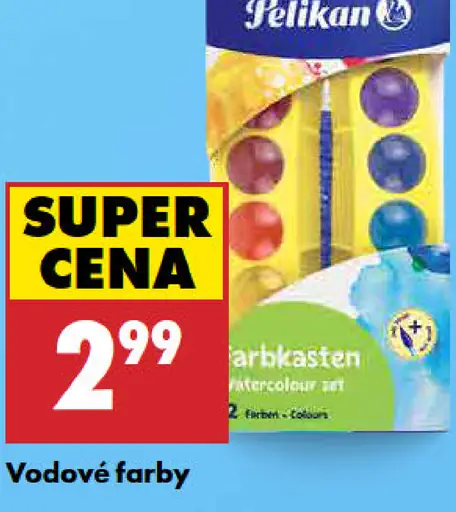 Pelikan vodové farby