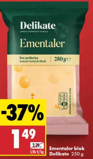 Ementaler blok