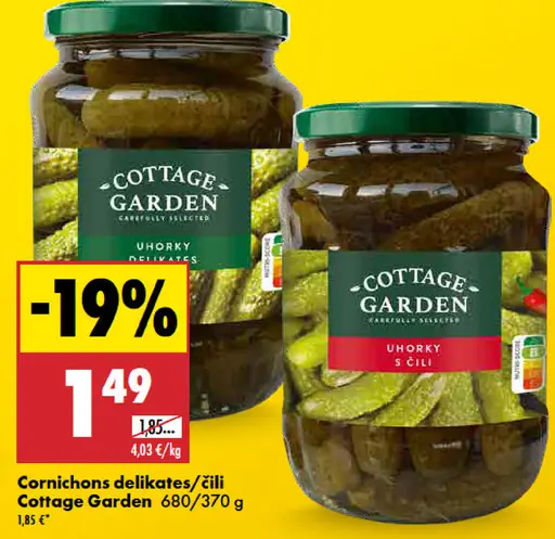 Cottage Garden Cornichons delikates