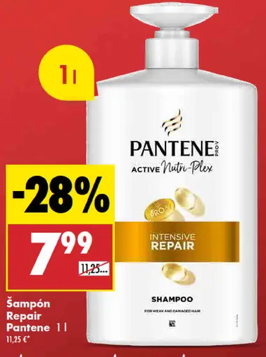 Pantene Repair šampón Active Nutri-Plex Intensive Repair