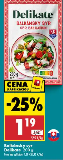 Delikate Balkánsky syr