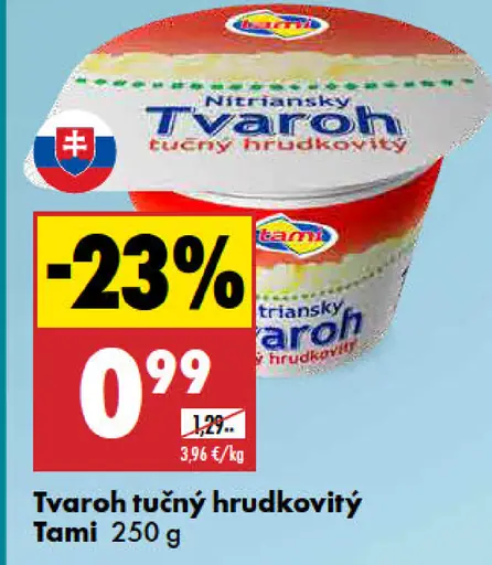 Tami Tvaroh tučný hrudkovitý