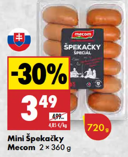 Mecom Mini špekáčky