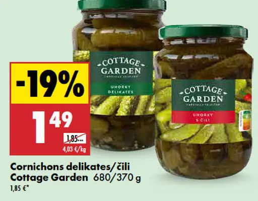 Cottage Garden Cornichons delikates