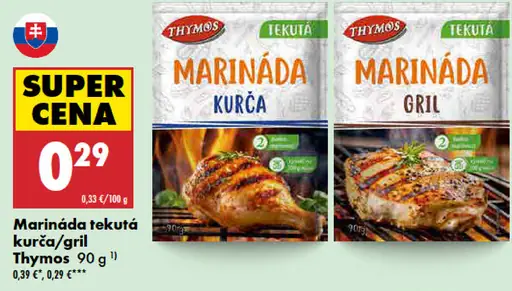 Thymos marináda na kurča