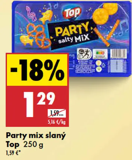 Party mix slaný Top