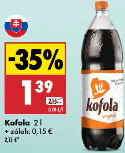 Kofola kolový nápoj