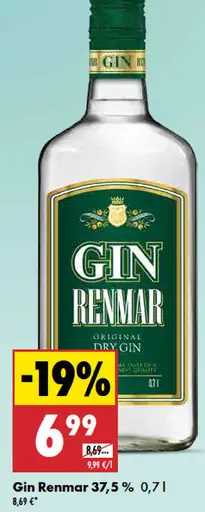 Gin Renmar 37,5 %