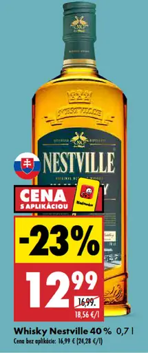 Nestville whisky 40 %