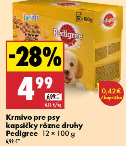 Pedigree kapsičky pre psy
