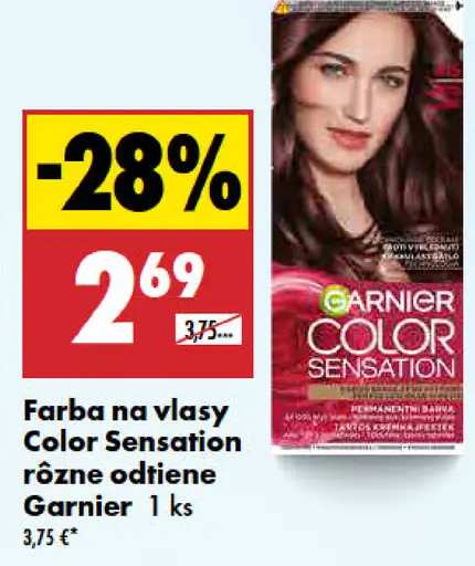 Garnier Color Sensation farba na vlasy