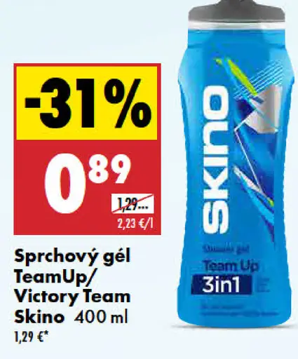 Skino TeamUp sprchový gél 3 v 1