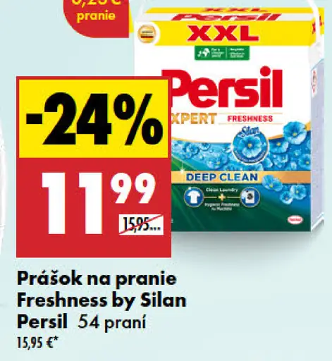 Prášok na pranie Freshness by Silan Persil