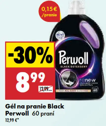 Gél na pranie Black Perwoll
