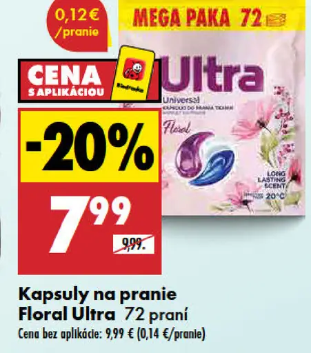 Kapsuly na pranie Floral Ultra