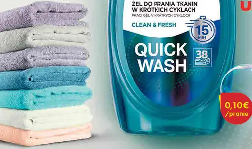 Quick Wash Ultra gél na pranie