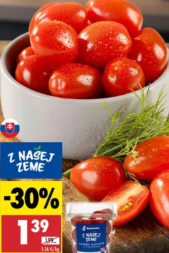 Paradajky cherry slivkové v kelímku