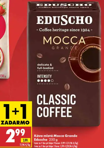 Mletá káva Mocca Grande Eduscho