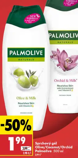 Palmolive sprchový gél Olive, Coconut a Orchid
