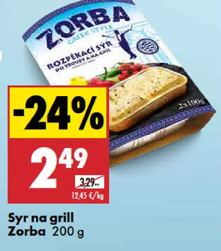 Zorba syr na gril