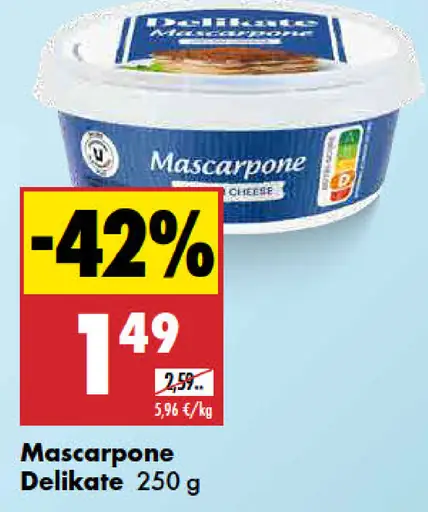 Delikate Mascarpone