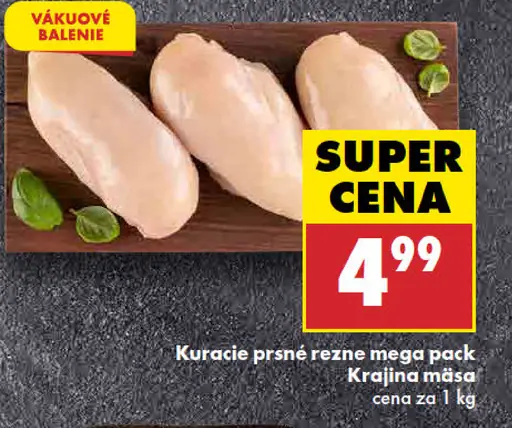 Kuracie prsné rezne mega pack