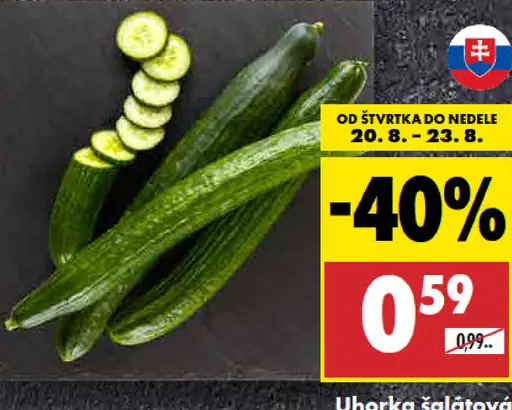 Uhorka šalátová