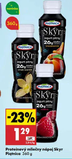 Piątnica proteínový mliečny nápoj Skyr