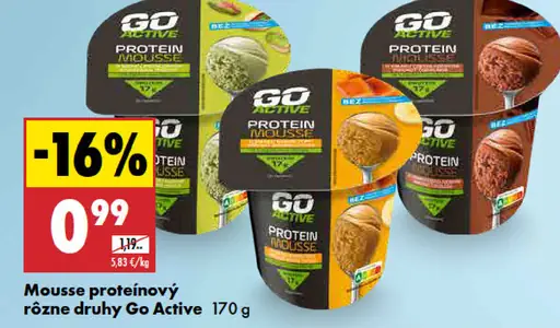 Go Active proteínový mousse
