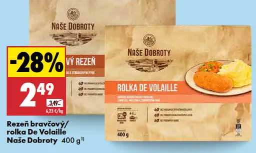 Rolka De Volaille Naše Dobroty