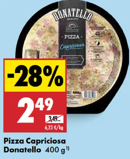 Pizza Capricciosa Donatello