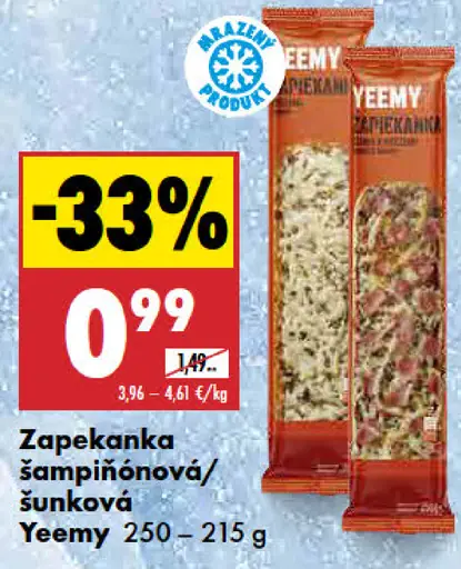 Yeemy Zapekanka šampiňónová