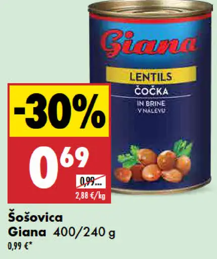 Giana šošovica