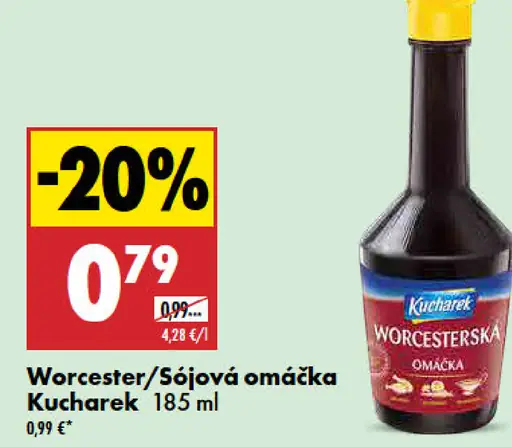 Kucharek Worcesterská omáčka