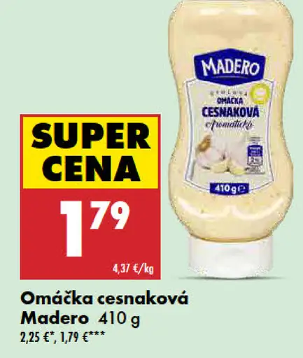 Madero Omáčka cesnaková