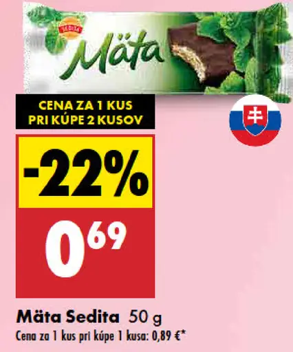 Sedita Mäta cukríky