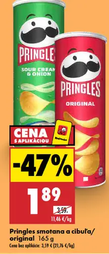 Pringles smotana a cibuľa