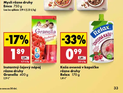 Granella Instantný čajový nápoj