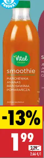 Vital Fresh smoothie ovocné rôzne druhy