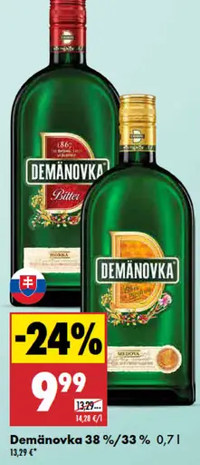 Demänovka Bitter 38 %