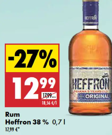 Heffron Original Rum