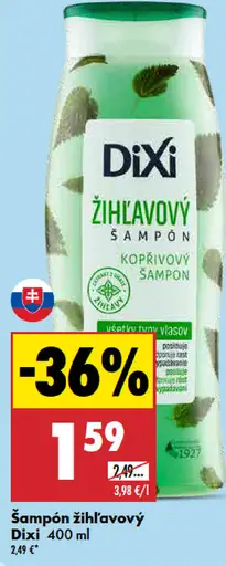 Dixi Žihľavový šampón