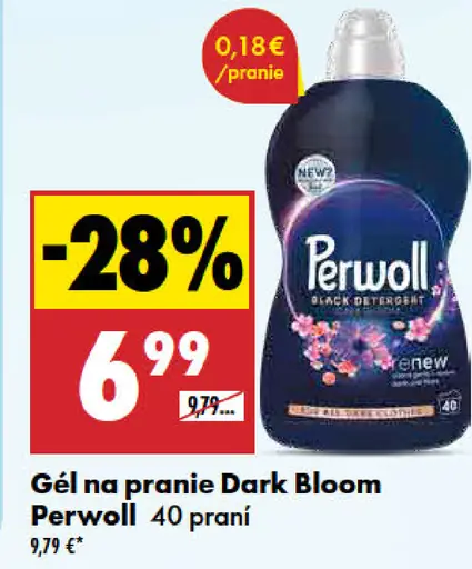 Gél na pranie Dark Bloom Perwoll