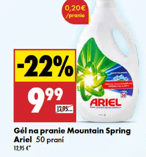Gél na pranie Mountain Spring Ariel